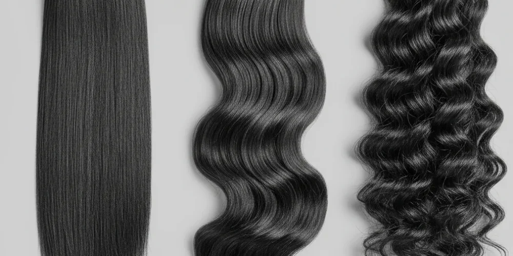 Comparison of hair porosity levels
