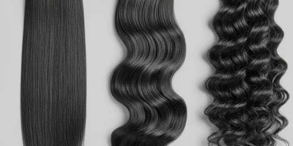 Comparison of hair porosity levels
